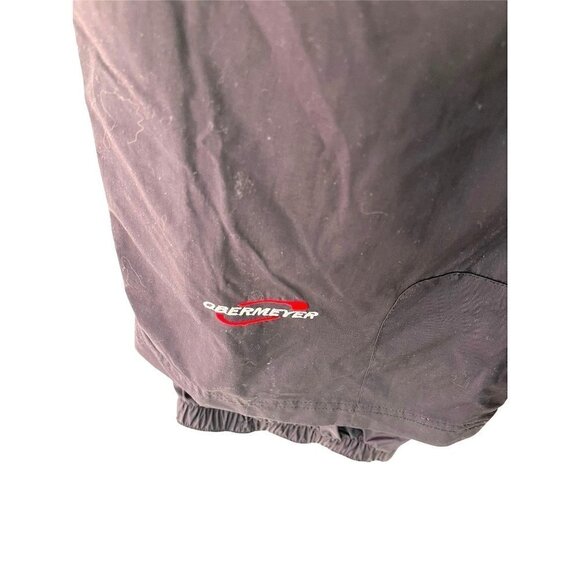Obermeyer Cargo II Snow Pants Juniors Size 14 Nylon Waterproof Black NWT New - Picture 10 of 12